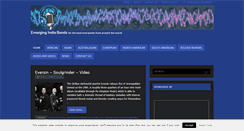 Desktop Screenshot of emergingindiebands.com
